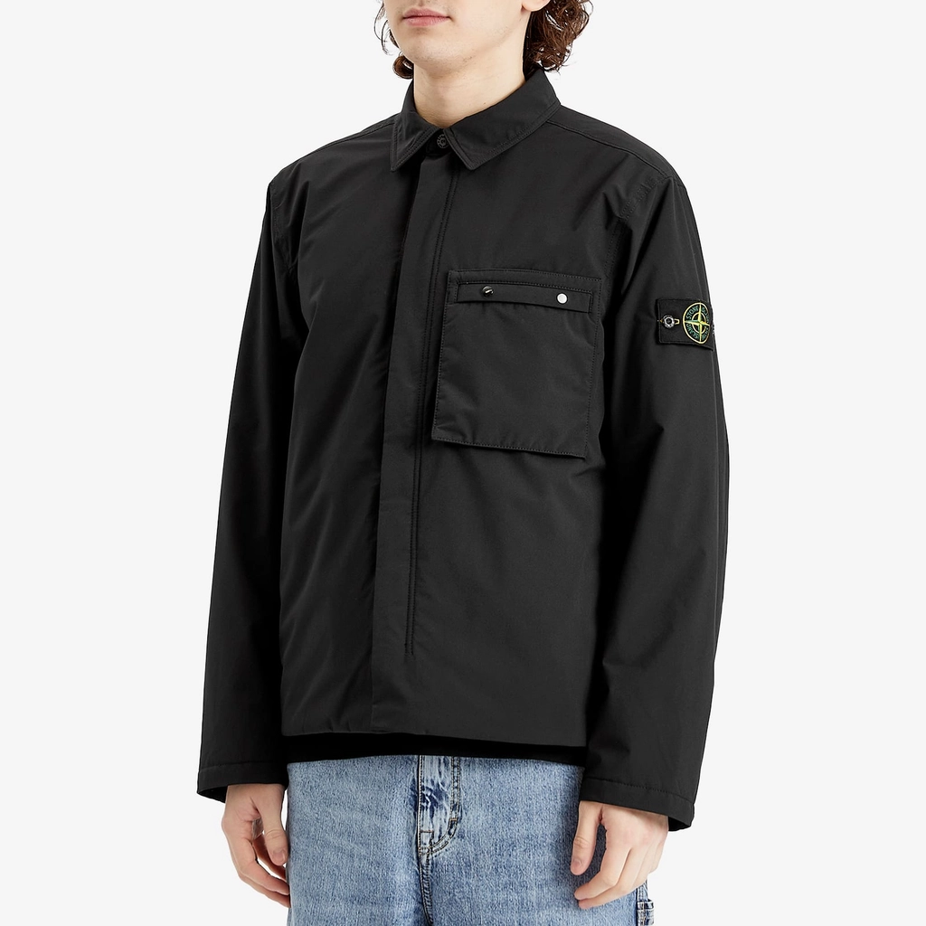Stone Island Men's Soft Shell-R Primaloft Jacket Black